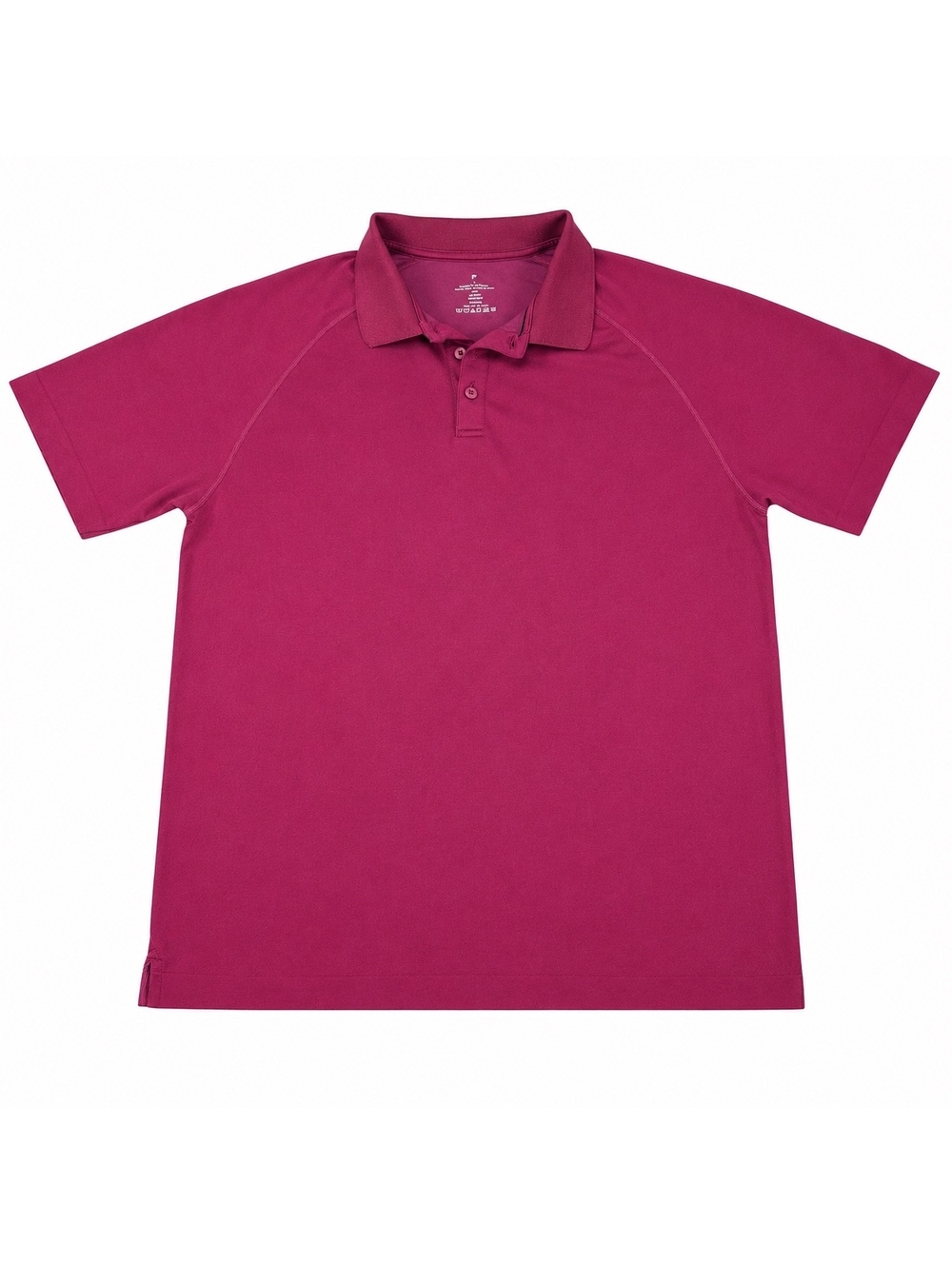 Fabletics Men’s Performance Polo Shirt Size L Burgundy / Berry